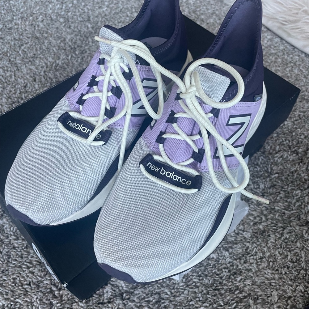 Figs Women's Purple and White Sneakers